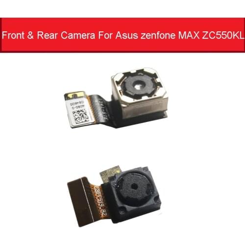 Small Big Front & Rear Camera For Asus Zenfone Max ZC550KL Z010DA Back Camera For Zenfone 5 Main Camera Flex Cable Replacement