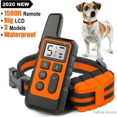 Dog Shock Collars Training Collars Rechargeable With Remote 3 Training Modes IPX7 Waterproof Collar For Small Medium-Sized Dogs