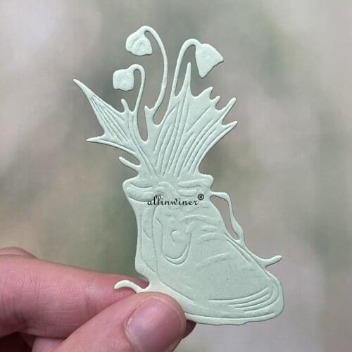 Agriculture shoe flower pot DIY Craft Metal Cutting Die Scrapbook Embossed Paper Card Album Craft Template Stencil Dies