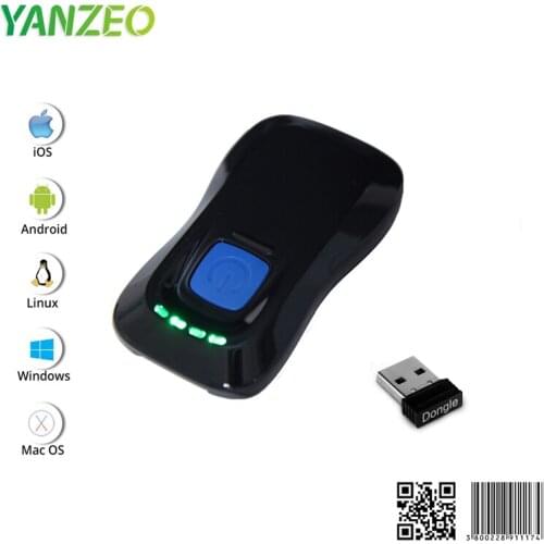 Barcode Scanner P2000 1D/2D Portable Bar Code Reader Inventory 2.4GHz Wireless Scanner Barcode Reader