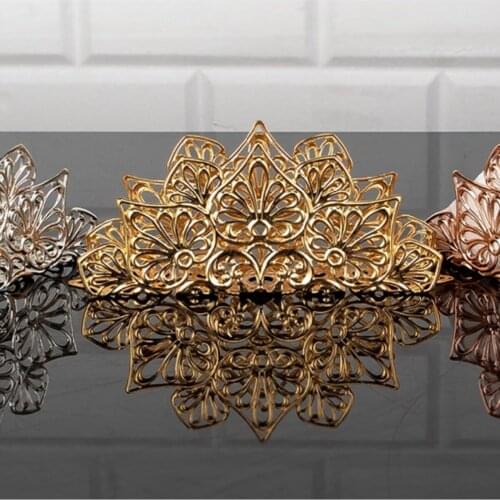 Endam Triangle Napkin Holder Golden 1 Pcs