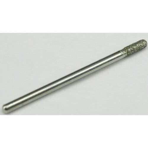 1 PCS Diamond Burr 3/32" Drills Bit 170Grit Nail Stainless Steel Handle Bits For Electric Professional Manicure Nail Clean Tools