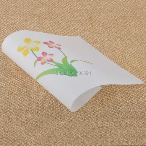 15x21cm & 21x29cm Gift wrapping paper Soap Packaging Paper Oil wax paper 200pcs