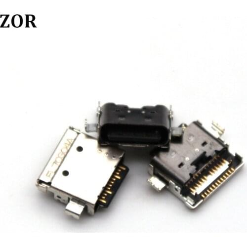 2pcs For SHARP AQUOS C10 S2 Type C Mini USB Female Connector Charger Charging Port Plug Jack Socket Dock