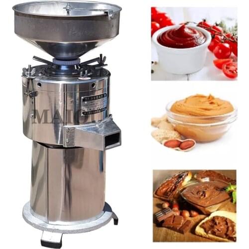 220V/110VCommercial Peanut Butter Maker ColloidMill Machine Nut Grinder 30kg/h Stainless Steel Sesame Butter Grinding Machine