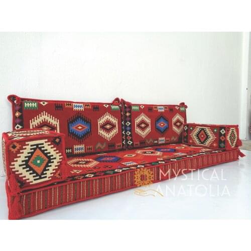 Arabic Floor Seating / Arab Majlis Sofa / Arabic Couches / Oriental Seating / Benc Cushions / Jalsa