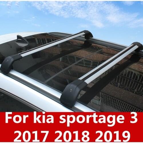 For kia sportage 3 2017 2018 2019 Modified special accessories decorative luggage rack original car aluminum alloy roof rack