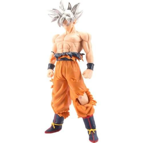 Dragon Ball Ultra Instinct Son Goku Silver Hair Anime Action Figure Super Saiyan Model Collection Manga Toy Gift Xmas Halloween