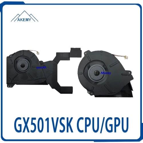 New Laptop CPU/GPU cooling Radiator Heatsink Fan For Asus ROG Zephyrus GX501 GX501vsk ND75C18-17C09 ND75C19-17C10