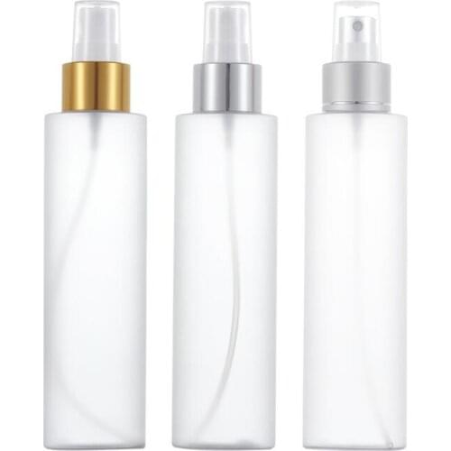 10PCS/LOT 150ml Frosted PET Plastic Spray Bottle Liquid Sprayer Fine Mist Spray Refillable Bottles Perfume Bottle