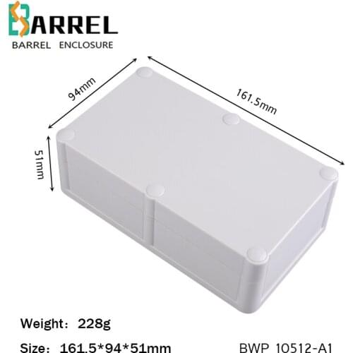 161.5*94*51mm plastic electronics project cases housing DIY instrument box IP68 waterproof junction control distribution case