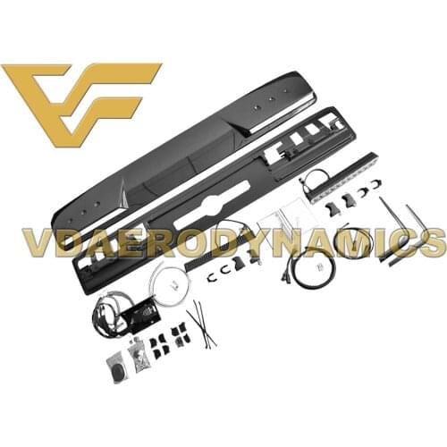 Suitable For 19-20 Benz W464 G350 G400 G500 G63 G65 VAD-BS Carbon Fiber Front Roof Top Wing Spoiler with LED Running Light