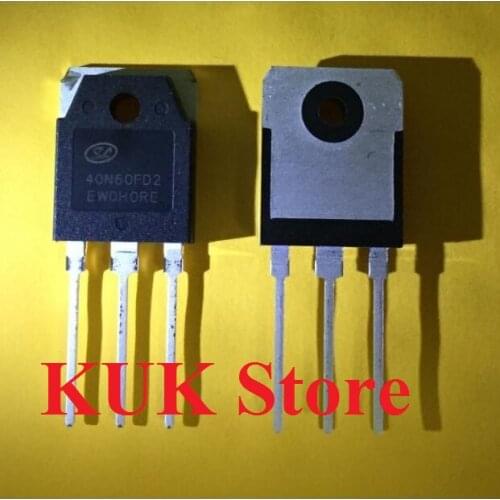 Real Original 100% NEW 40N60FD2 SGT40N60FD2PN TO-3P 10PCS/LOT