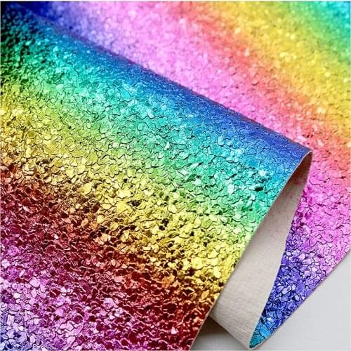 Embossed Metal A4 Artificial Leather Fabric For DIY Sewing Craft Handbag Cosmetic Bag Clothing Accessories Supplies