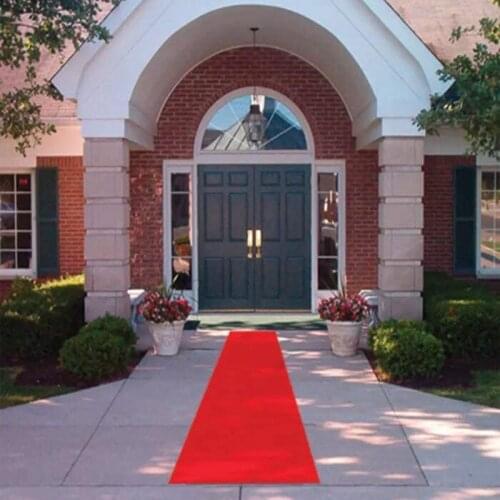 Romantic Corridor Wedding Carpet Wedding Aisle Runner Anti-slip Event Party Ceremony Wedding Carpet Aisle Runner Custom Length