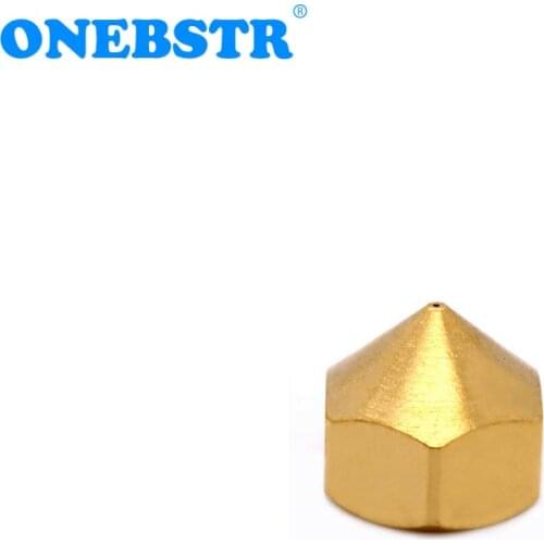 Reprap Budaschnozzle V1.1 Nozzle 0.3 0.4 0.5mm Thread M10x1.5mm Factory Outlet High Quality 3D Printer Accessories Free Shipping