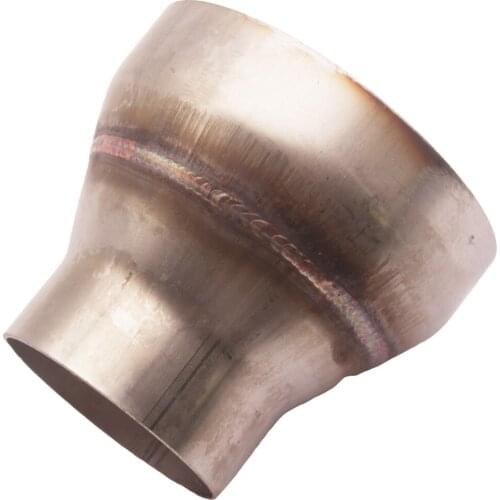Universal Exhaust Pipe Adapter Connectors Reducer Stainless (4.0" to 2.5" )