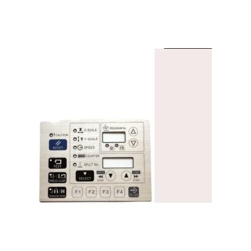 Brother barbed machine KE-430D date machine display screen operation panel film button skin membrane switch
