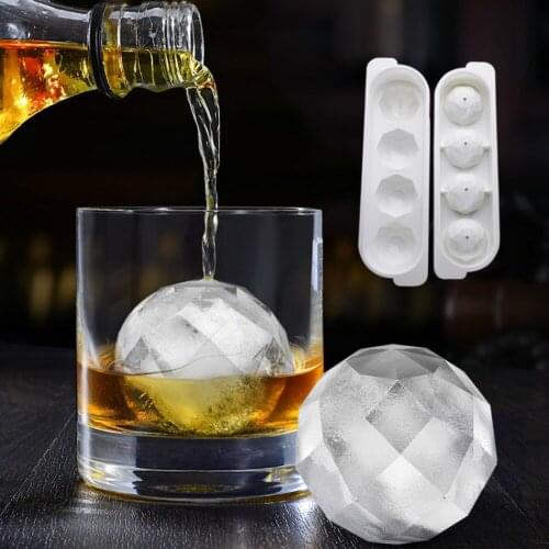 Japan Imported Ice Cube Mold Ice Ball Maker New Safety Plastic 5cm Ball DIY Home Bar Use Recommend
