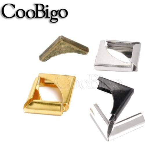 100pcs Metal Book Corners Albums Tone Scrapbooking Menus Folders for DIY Card File Notebook Bag Protectors