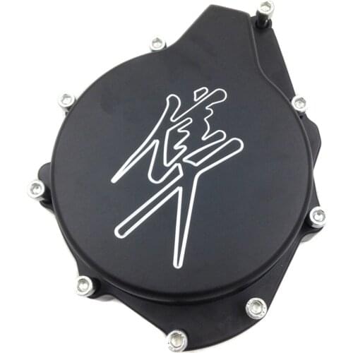 Free Shipping Crankcase For Suzuki Hayabusa GSXR1300 1999-2019 Engine Stator cover BLACK Left Side Aftermarket Motorcycle Parts