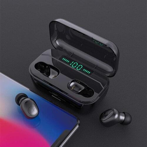 G6S Bluetooth 5.0 earphones 8D Stereo Wireless Earbuds Headphones Mini TWS Headset Waterproof earphones 3500mAh Power elari