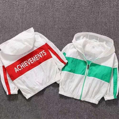 Summer New Small And Medium-Sized Childrens Skin Clothes Female Treasure light And Breathable Boy Sunscreen Clothing