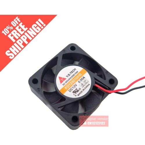 New FD124010HB Y.S.TECH 4010 12V 0.09A 4CM Double ball bearing silence cooling fan