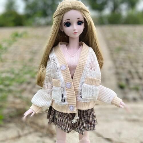Dolls clothes New For 1/3 60cm BJD Doll Dress Up DIY Fashion Handmade Clothing Outfits Suit Doll Accessories Girls Toys