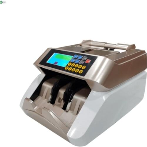 Automatic Multi-Currency Cash Banknote Money Bill Counter Counting Machine LCD Display for EURO US Dollar AUD Pound