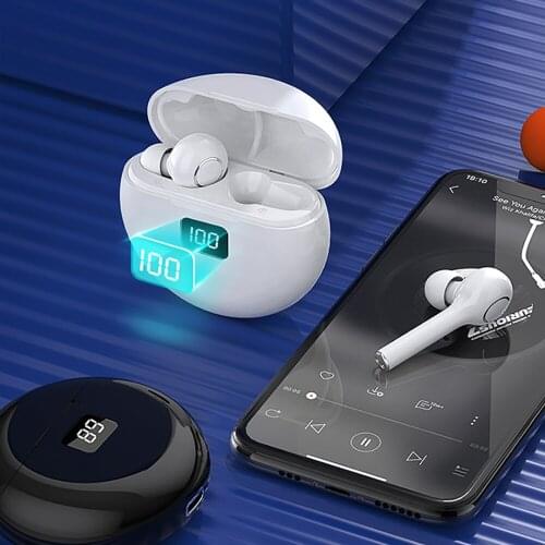 TW13 Wireless Bluetooth Compatible 5.0 Headphones with Charger Box and Microphone Eardphone In-Ear 9D Stereo Sports airpods