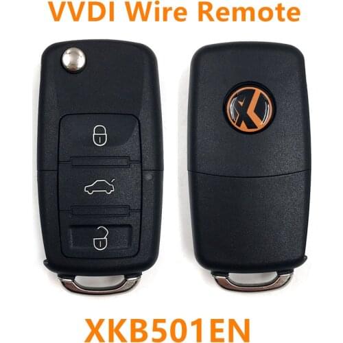10pcs/lot Xhorse universal VVDI wire remote control XKB501EN XKB508EN Car Key no transpponder chip for VVDI Mini Key Tool VVDI2