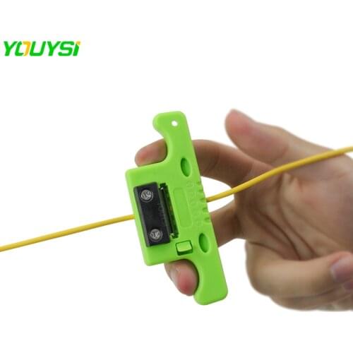 YOUYSI FTTH Fiber Optic Stripping MSAT-5 1.9-3mm Loose Tube Buffer Mid-Span Access Tool Fiber Cable Stripper