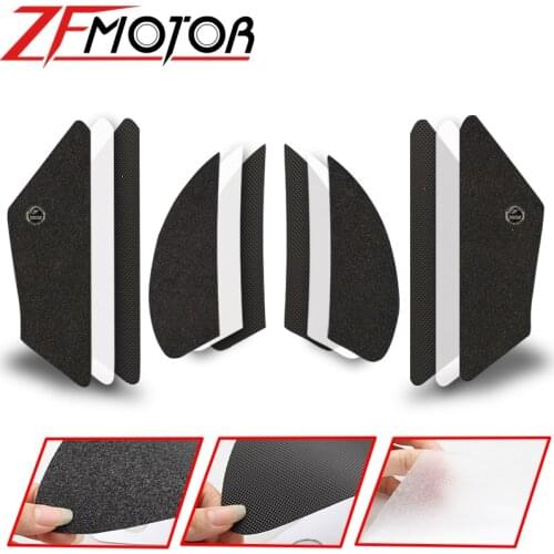 Motorcycle Protector Anti slip Fiber Tank Pad tank Side Traction Sticker For Kawasaki NINJA ZX-10R ZX10R ZX 10R 2011-2019