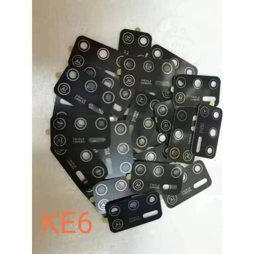 10pcs/pack Acrylic Glass camera For TECNO SPARK 6 AIR Rear Camera Glass KE6 plastic Back Lens Replacement for Tecno KE6