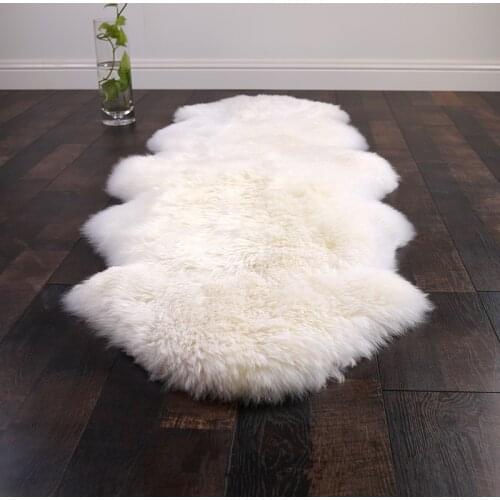 Australian Pure Wool Sofa Sheepskin Fur Carpet Luxury Livingroom Rug Chair Cover Cushion Bedroom Mat Thick Window Tapetes