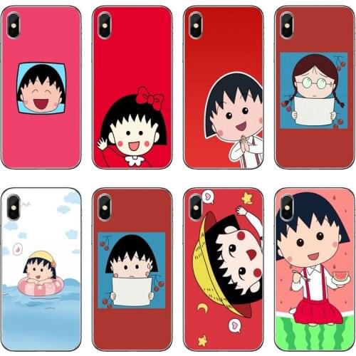 Cartoon Chibi Maruko Chan Phone Bags Cases For Samsung Galaxy M30 J8 J7 J5 Pro J6 J4 Prime A6 A8 A9 Plus J3 2018 2017 Case