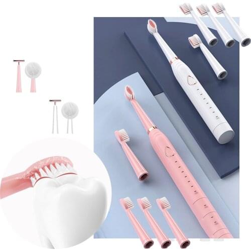 Electric Toothbrush Acoustic Wave Ipx7 Waterproof Usb Charging Removing Plaque Protect Teeth Sonic Electric Toothbrushes#g4