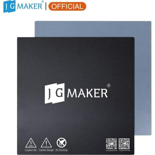 JGMAKER 3D Printer Parts PVC Platform Surface Epoxy board with 4 Clips For JGMAKER Magic Hot Head bed