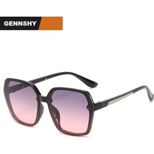 Женские солнцезащитные зеркальные очки GENNSHY China At AliExpress