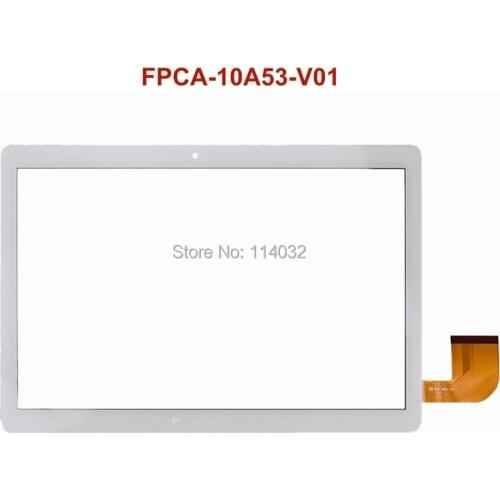 Good Tablet Panel Touch Glass Digitizer for Teclast A10S A10H P/N FPCA-10A53-V01 White OGS Touchscreen 10.1 inch 237*164mm hot