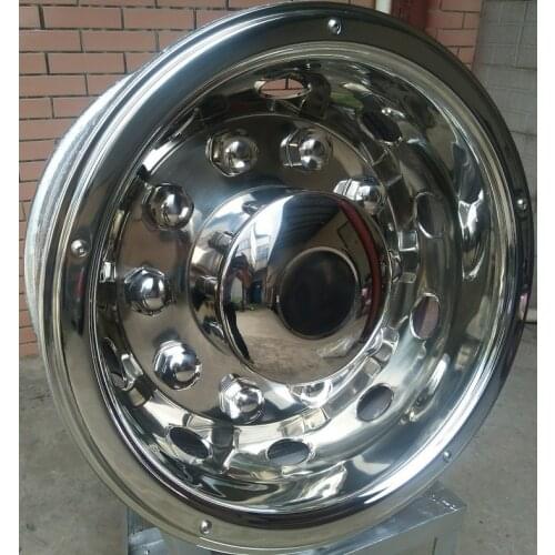 22.5 wheel cover225 hubcaps for V0LVO SCAN1A truck Bus wholesaler China304stainless steel stock supply
