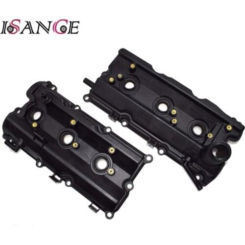 ISANCE Left Right Engine Valve Cover 3.5L VQ35DE For Infiniti FX35 03-08 & G35 & M35 & Nissan 350Z OEM# 13264AM610 13264AM600