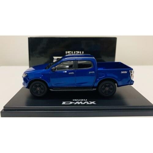Isuzu Dmax Pick Up 4X4 Blue 1/43 Scale Die-Cast Model Car New Original Box