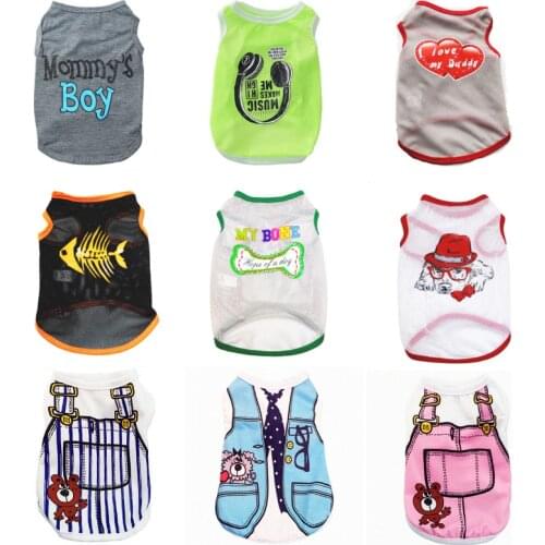Pet Dog Clothes for Small Dog Summer Shirt Clothes for Dogs Jacket Clothing for Chihuahua Costume Pet Products Puppy