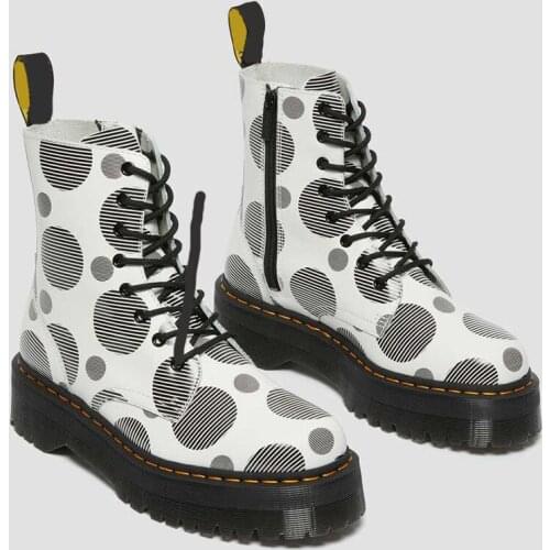 Autumn & Spring Martin Boots Womens Ankle Boots Women 's Split Leather Shoes Lace-Up Female Shoes 34--41 OULYYYOGO