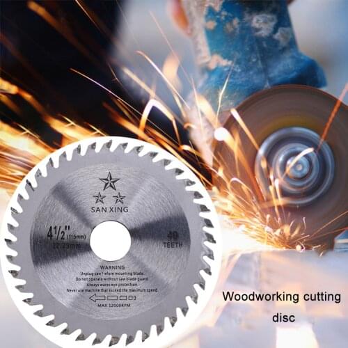 40T Wood Saw Blade Carpentry Woodworking Multi-function Carving Disc Circular Metal Cutting Disc for Angle Grinder