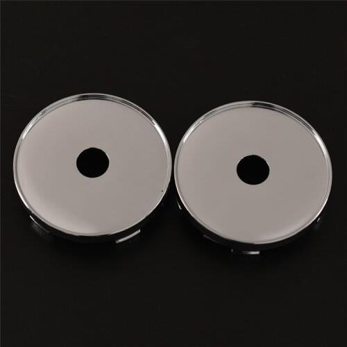 2PCs Plastic 60MM Tyre Replacement Wheels Car Van Alloy Wheel Center Hub Cap Sticker Accessories