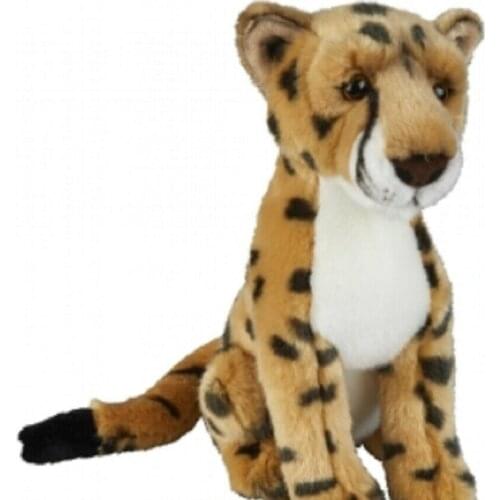 Plush Toy Cheetah 28CM Stuffed Plush Doll Jungle Series Stuffed Animals Toys for Kids Baby Children Gifts