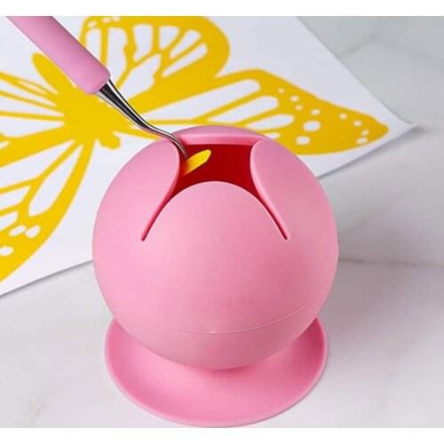 Portable DIY Handicraft Storage Box Weeding Waste Collector Vinyl Silicone Suction Cup Weeding Tool Kit Household Dorpshipping